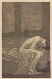 Liebespaar im Gemach, Bl. 13; Brahmsphantasie, Op. XII von Max Klinger