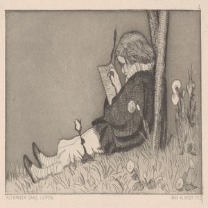 Malerische Zueignung von Max Klinger
