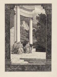 Psyche und ihre Schwestern (Amor und Psyche, Opus V, Blatt 18)
