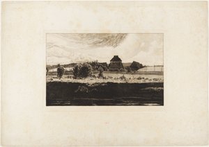 Sommernachmittag (Vier Landschaften, Opus VII, Blatt 4) von Max Klinger