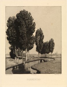 Sommertag (nach Arnold Böcklin) von Max Klinger
