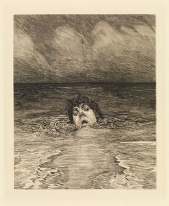 Untergang (Ein Leben, Opus VIII, Blatt 12) von Max Klinger
