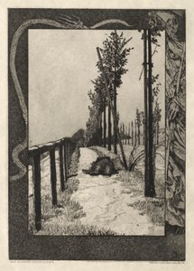 Vom Tode I, (Opus II, 1889) Nr. 4 von Max Klinger