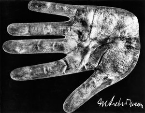 Abdruck der Hand von Max Liebermann