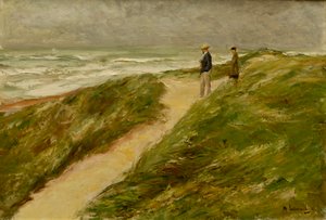 Auf der Düne bei Katwijk von Max Liebermann