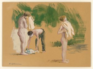 Badende Knaben von Max Liebermann