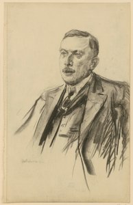 Porträt Staatssekretär Richard von Kühlmann von Max Liebermann