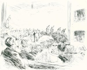 Das Symphoniekonzert von Max Liebermann