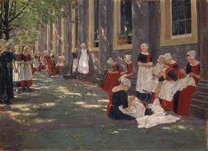 Freizeit im Amsterdamer Waisenhaus