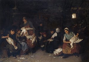 Gänserupferinnen von Max Liebermann