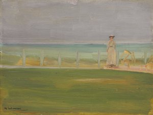 Dame am Strand, 1901