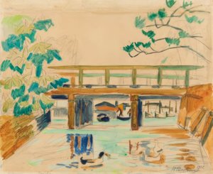 Brücke von Max Pechstein