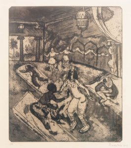 Russisches Ballett I von Max Pechstein