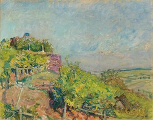Weinlese bei Neukastel von Max Slevogt