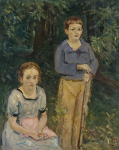 Nina und Wolfgang Slevogt von Max Slevogt