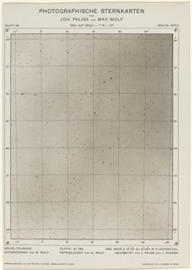Photographische Sternkarten 2. März 1906, 2253 von Max Wolf, Johann Palisa