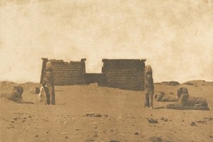 Dromos des Tempels von Sébona, 3. April 1850