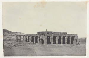 Gournah, Grab von Osymandias; Theben, Platte 58 aus dem Album "Egypte, Nubie, Palestine et Syrie" (1852)