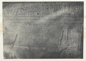 Großer Tempel der Isis in Philoe, demotische Inschrift, Nubien, 1849-51, gedruckt 1852