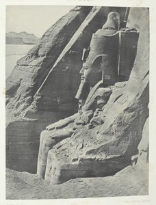 Ibsamboul, Colosse Oriental Du Spéos De Phrè, Vu De Profil, Nubien