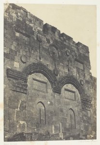Jerusalem, Goldenes Tor (Bab-El-Daharieh); Palästina von Maxime Du Camp