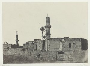 Moschee nahe Bab-el-Saïda, Kairo von Maxime Du Camp