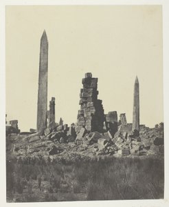 Palais de Karnak, Die Obelisken; Theben