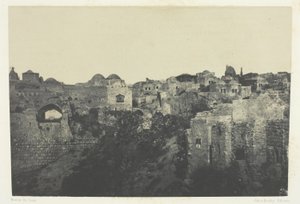Westliches Viertel, Jerusalem; Palästina