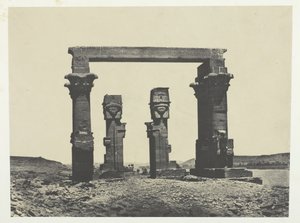 Tempel von Kardassy, Nubien, 1849-51, gedruckt 1852