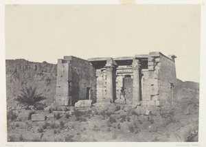 Tempel von Tafeh (Ancienne Taphis), Nubien von Maxime Du Camp