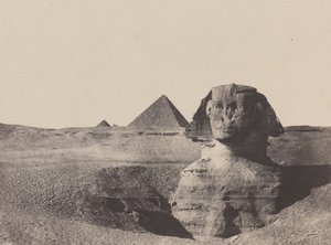 Égypte Moyenne, Der Sphinx (Dezember 1849, gedruckt 1852)