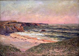 Die Dünen bei Port Blanc von Maxime Emile Louis Maufra