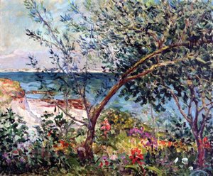 Der Garten des Künstlers in der Bretagne
