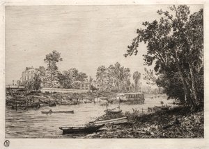 Ein Neuilly bras de Seine mit Labor