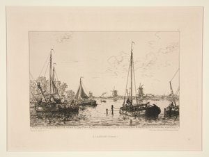In Zaandam, Holland von Maxime Lalanne