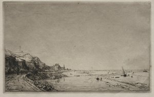 Vue prise du Port de Dives von Maxime Lalanne