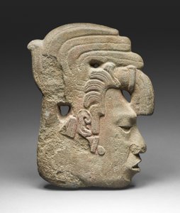 Königliches Profil, 650-800 n. Chr. von Mayan