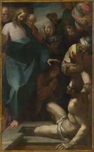 Die Auferstehung des Lazarus, erstes Drittel des 17. Jahrhunderts