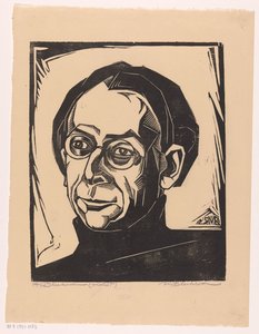 Porträt von Abraham Bleekrode von Meijer Bleekrode (signed by artist)