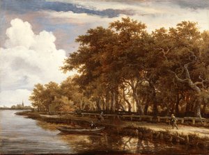 Blick entlang der Amstel