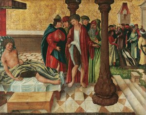 Wunderbare Beinheilung durch die Hll. Cosmas und Damian