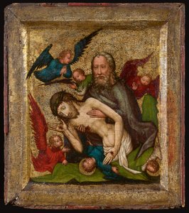 Hl. Dreifaltigkeit ("Not Gottes") von Meister der St. Lambrechter Votivtafel (Werkstatt)