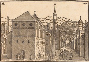 Türkische Stadt von Melchior Lorch