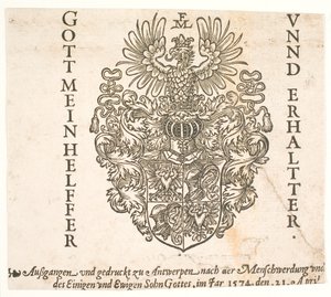 Melchior Lorcks Wappen von Melchior Lorck