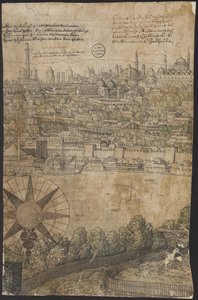 Prospekt von Konstantinopel, Blatt 12, Melchior Lorck, 1559 von Melchior Lorck