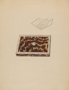 Kartenetui, ca. 1936 von Melita Hofmann