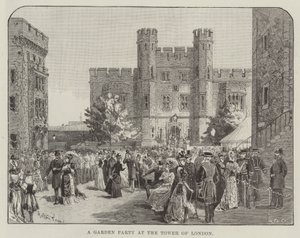 Gartenparty im Tower of London von Melton Prior