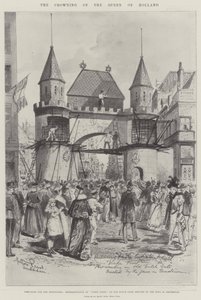 Die Krönung der Königin von Holland