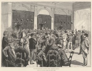 Die Börse in Buenos Ayres, Argentinische Republik