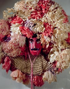 Kostümmaske für das mexikanische jährliche Fest Guelaguetza